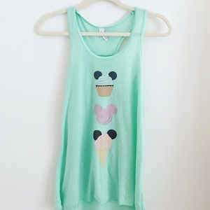Mickey Macaroon and Ice Cream Tank